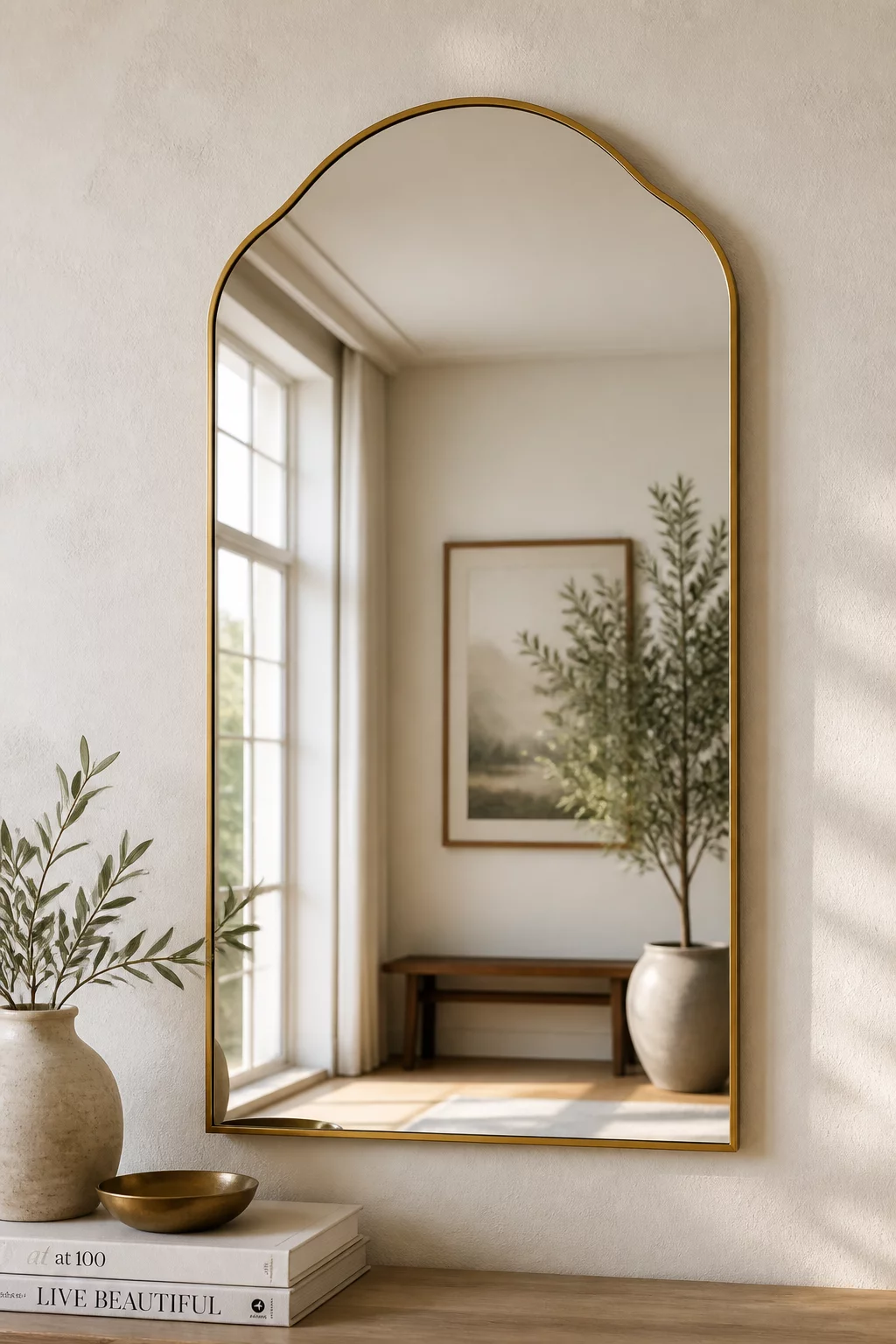Arch Top Wall Mirror