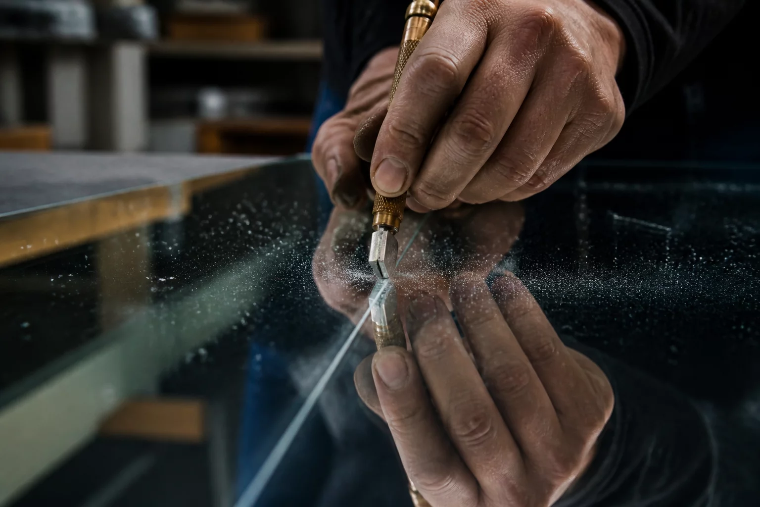 Custom Mirror Cutting