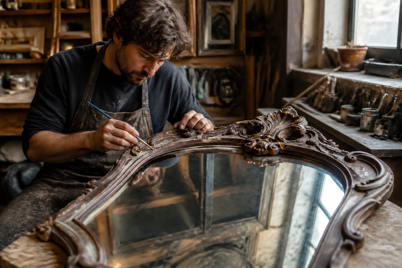 Mirror Frame Repair