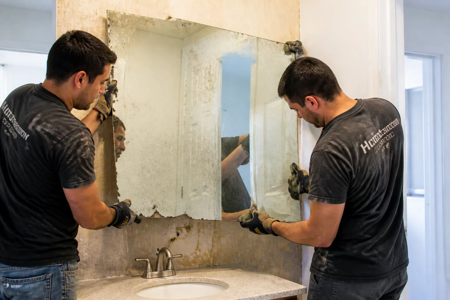 Old Mirror Removal