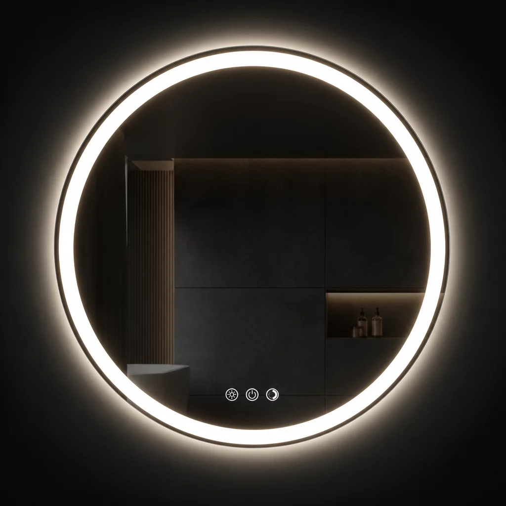 Round LED Mirror