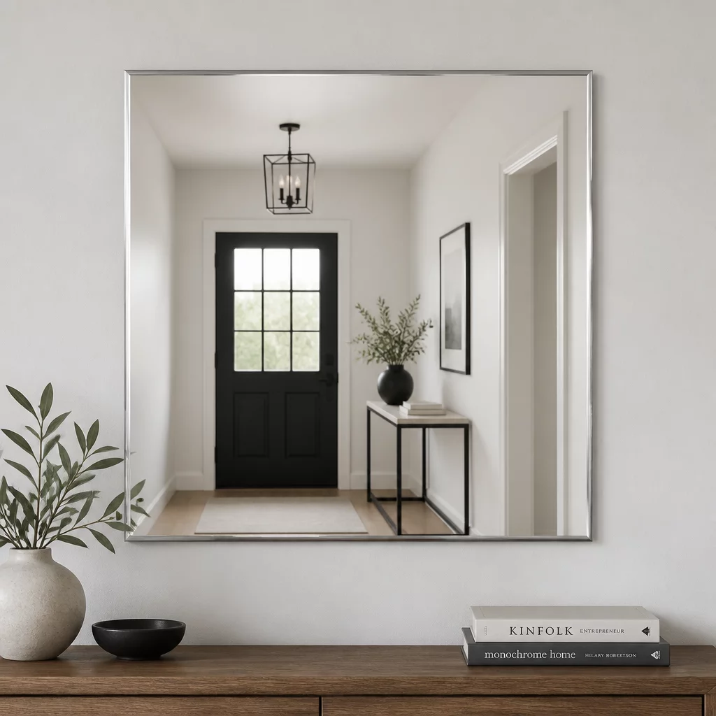 Square Entryway Mirror